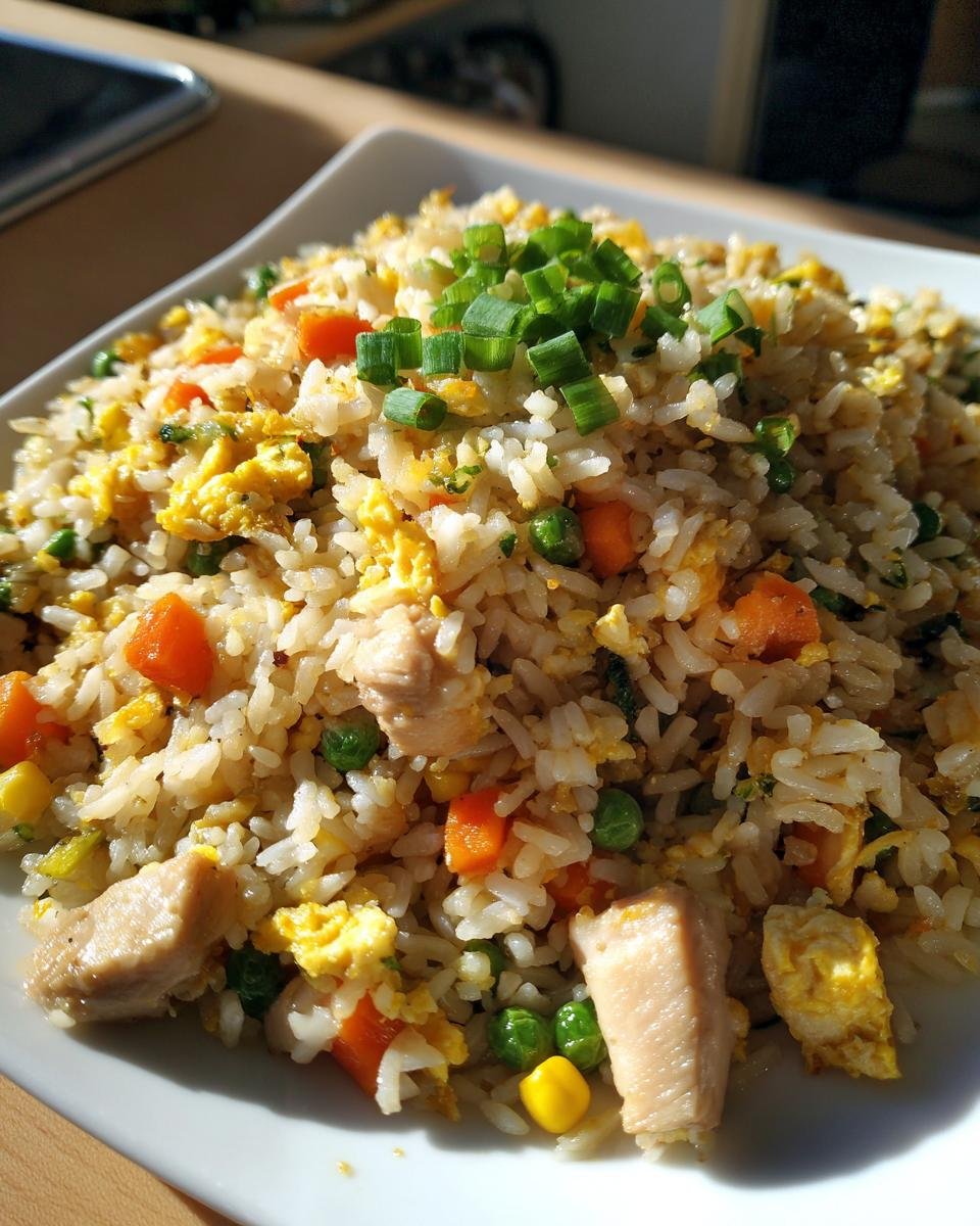 Asian Chicken Fried Rice - detail 1