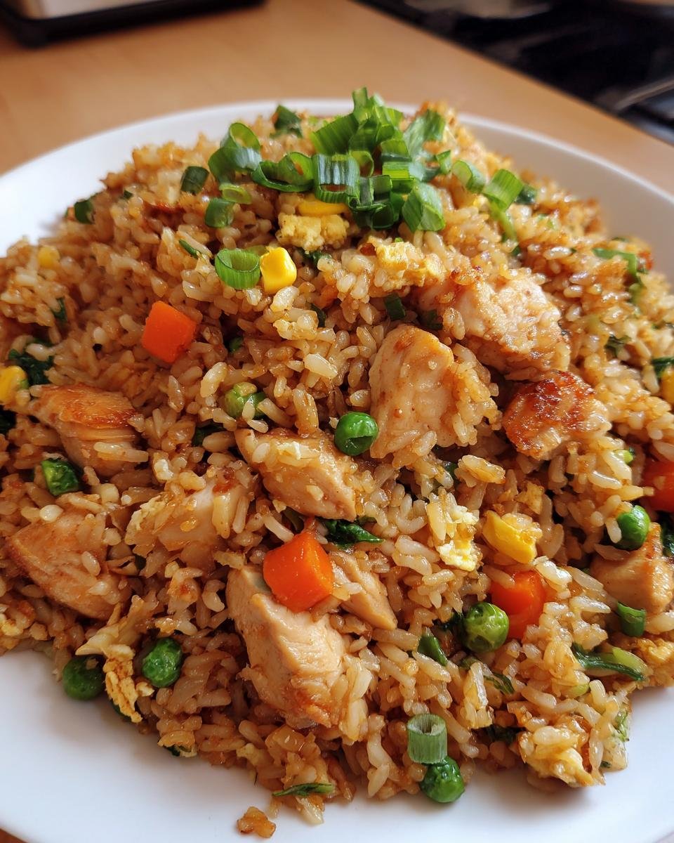 Asian Chicken Fried Rice - detail 2