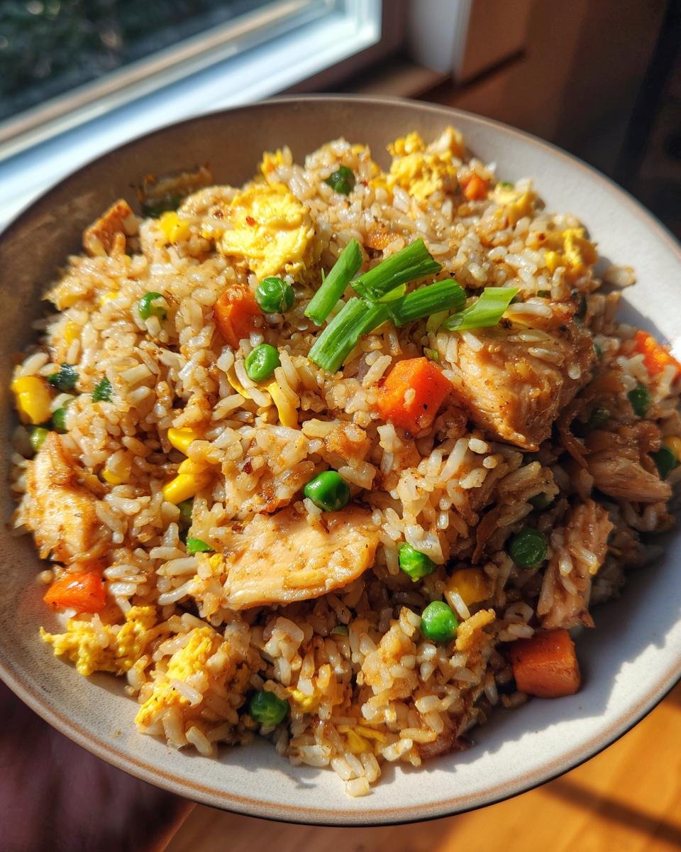 Asian Chicken Fried Rice - detail 3