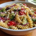 Homemade High Protein Pasta Salad